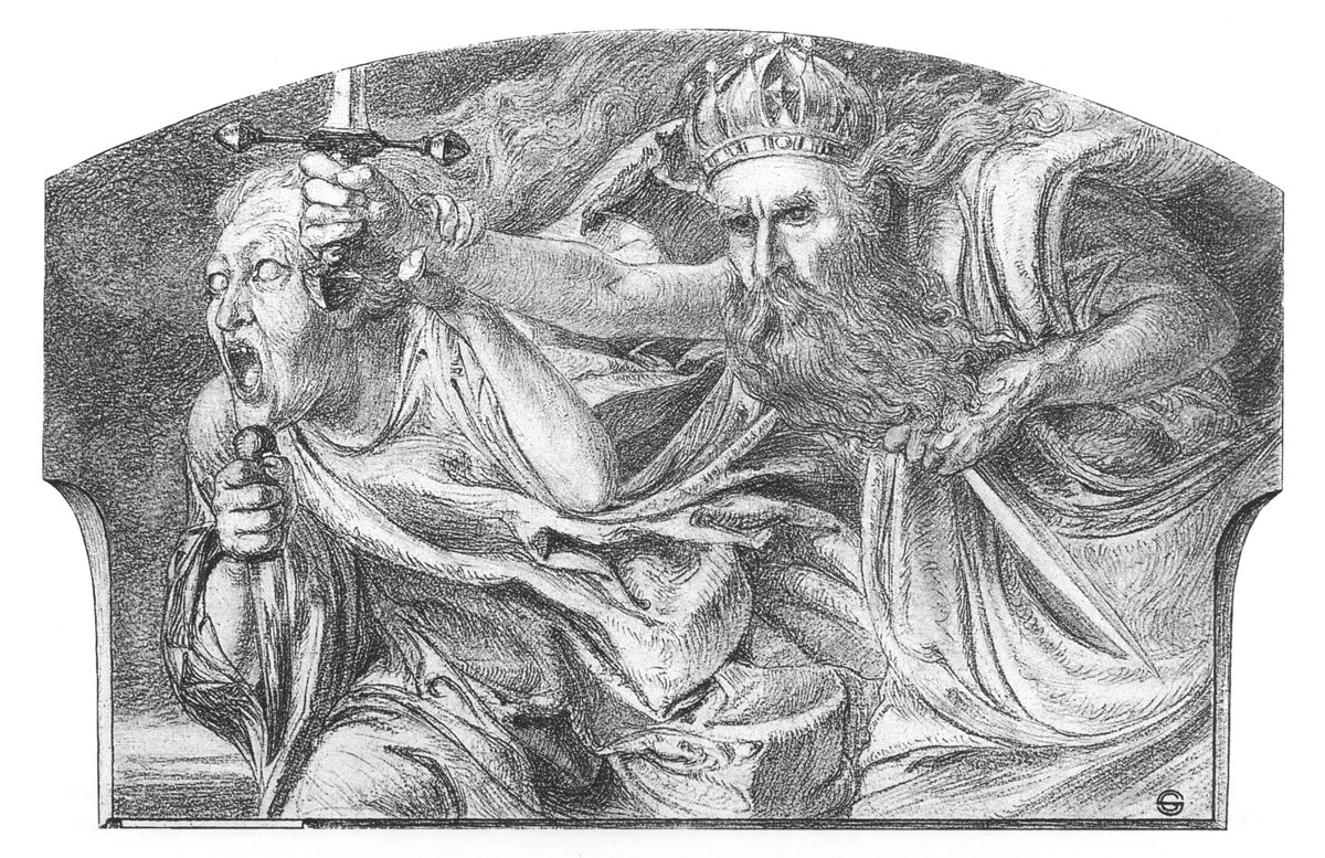 Illustrazione tratta da Parole di un credente di F. Lamennais. Parigi - Charles Meunier, 1908